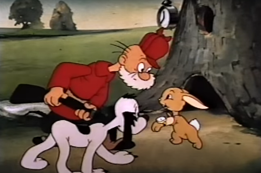 Terrytoons Elmer, Pluto and Bugs Bunny lookalikes